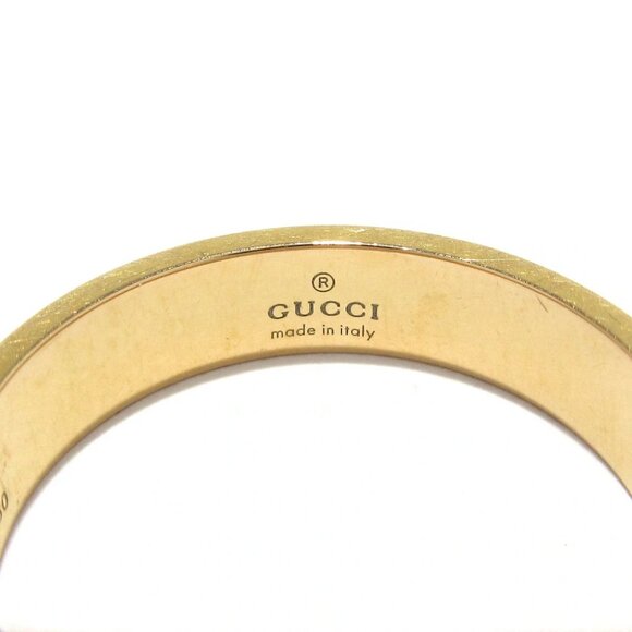 Auth GUCCI Icon - 18K Rose Gold Ring - Picture 6 of 6